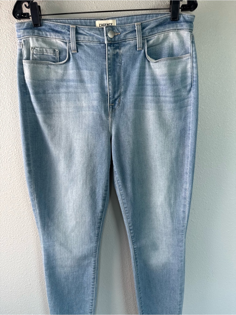 L'AGENCE Monique Ultra High-Rise Skinny Jeans Melrose Denim Women’s Size 31 - Picture 5 of 11
